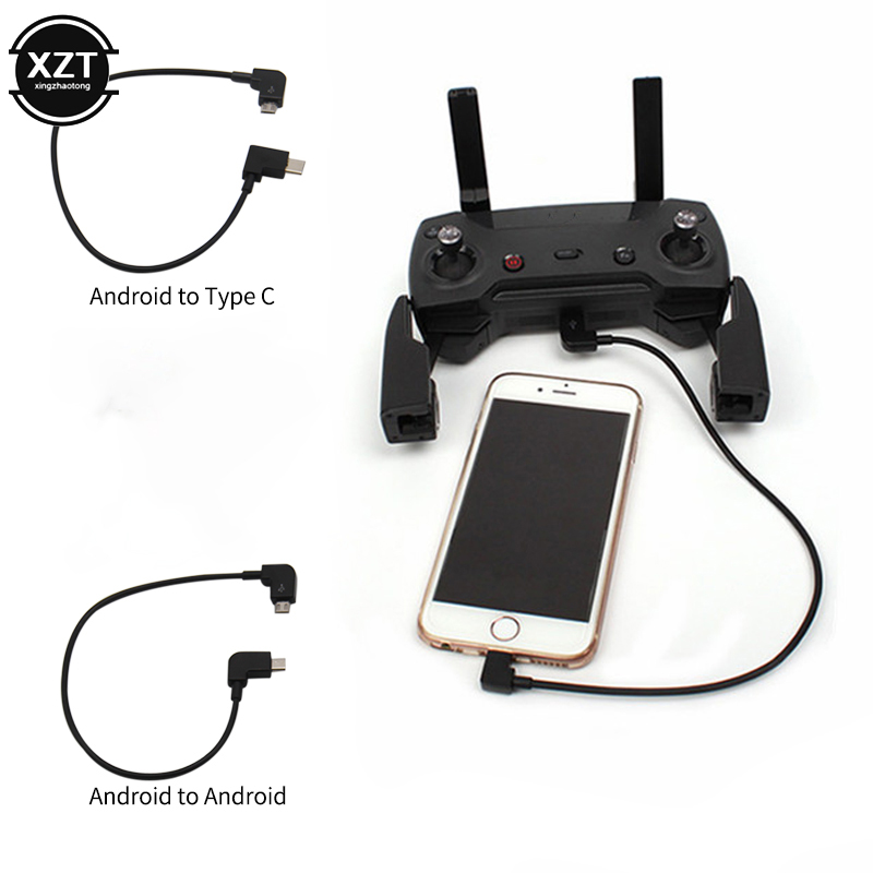 Controller Adapter Usb - Dji Spark Mini Air Controlドローン用データケーブル、Android Micro