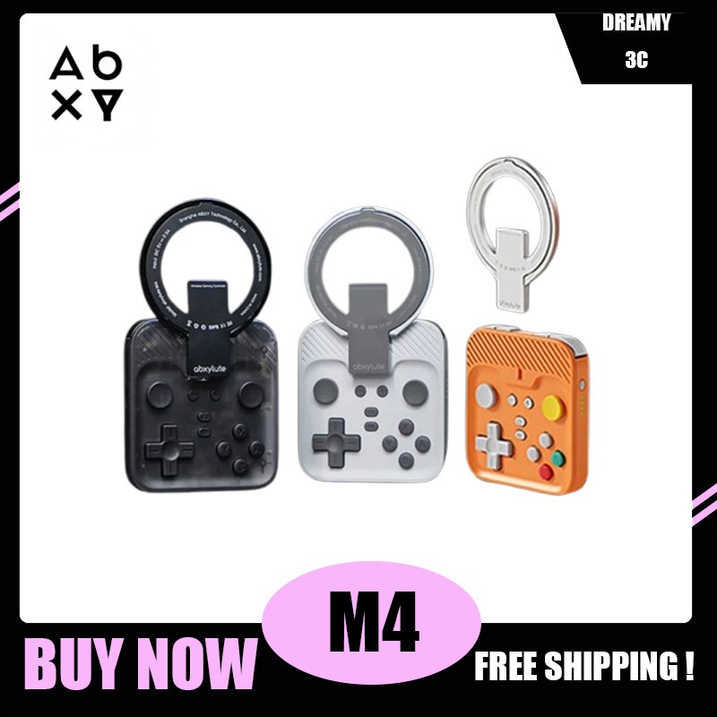 Retro Gaming Corps - Abxylute M4 ポータブルレトロフォン磁気ミニゲームコントローラー MagSafe iOS/Android/Switch/PC対応モバイルゲームアクセサリーギフト
