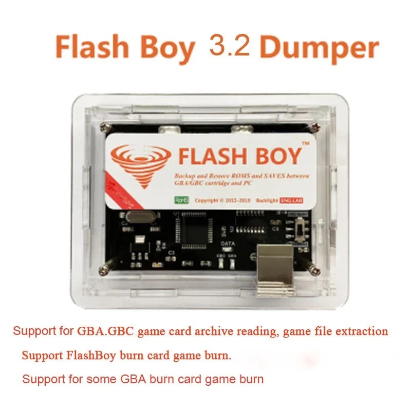 Rom Cartridge Flash - フラッシュボーイ 3.2 サイクロンダンパーゲームボーイ GBC GBA ROM
