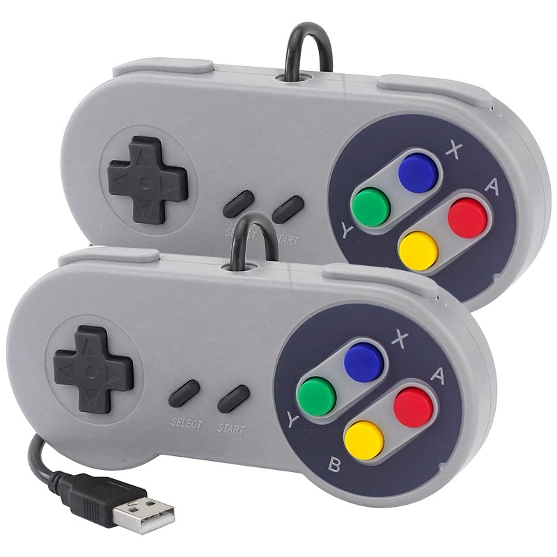Retro Gaming Raspberry Pi 4 - USB ゲームパッドゲームジョイスティックレトロゲームパッド PC NESPi RetroPie ゲームコントロールラズベリーパイ