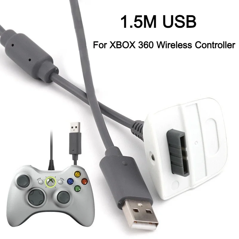 Controller Adapter Usb - 1.5 メートルゲーム USB プレイ充電充電器ケーブルコード XBOX 360