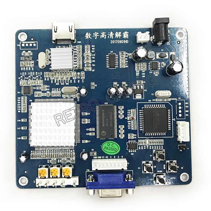 Retro Gaming Store - CGA TO HDMI コンバーター RGBS /