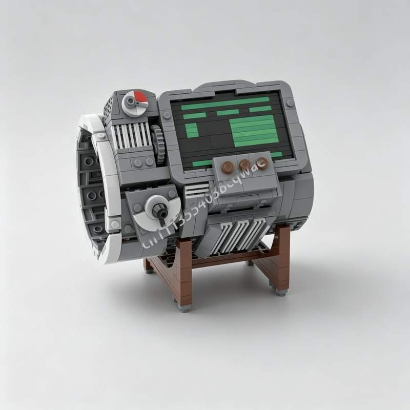 536ピース ピップボーイ3000 レトロゲーム機 MOCカ - Retro Gaming Lego のレビューと価格