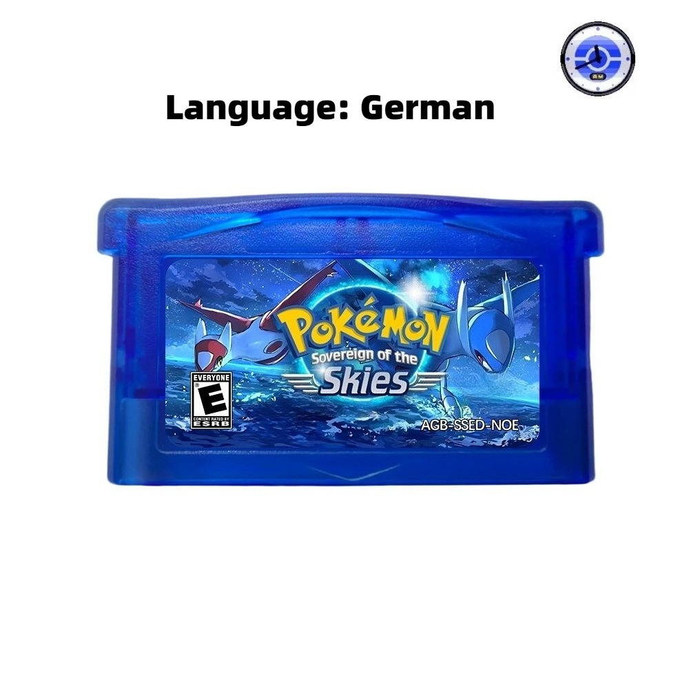 ポケモン 天空の君主 GBA ROM ドイツ語版修正フラッシ - Rom Cartridge Flash のレビューと価格