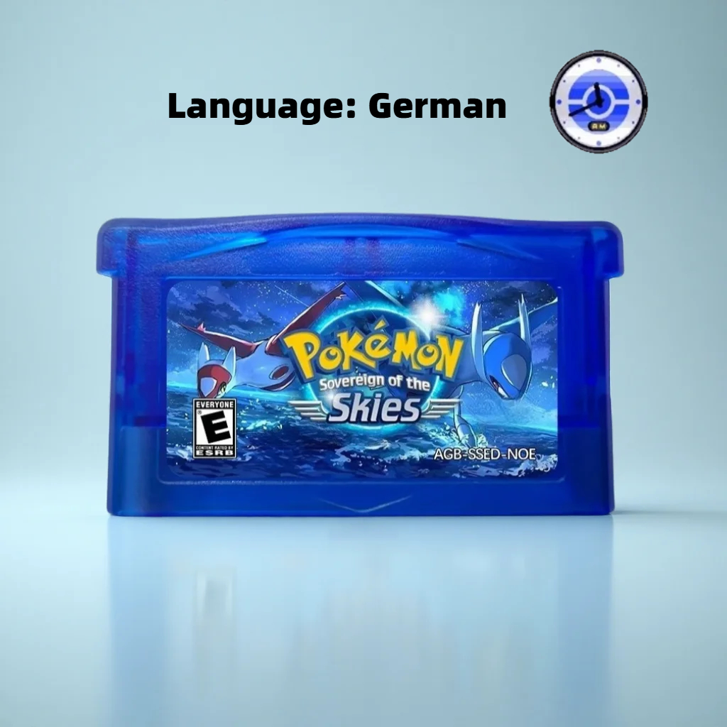 ポケモン 天空の君主 GBA ROM ドイツ語版修正フラッシ - Rom Cartridge Flash のレビューと価格