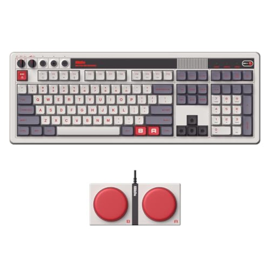 レトロ 108 メカニカルキーボード、ゲームやオフィス用、A - Retro Gaming Uk のレビューと価格