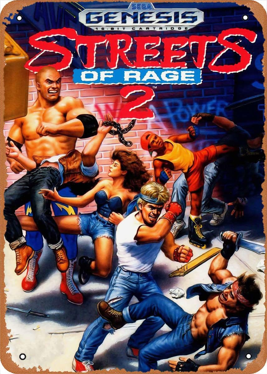 クラシックアーケードビデオゲームポスターメタルティンサインス - Retro Gaming Pictures のレビューと価格