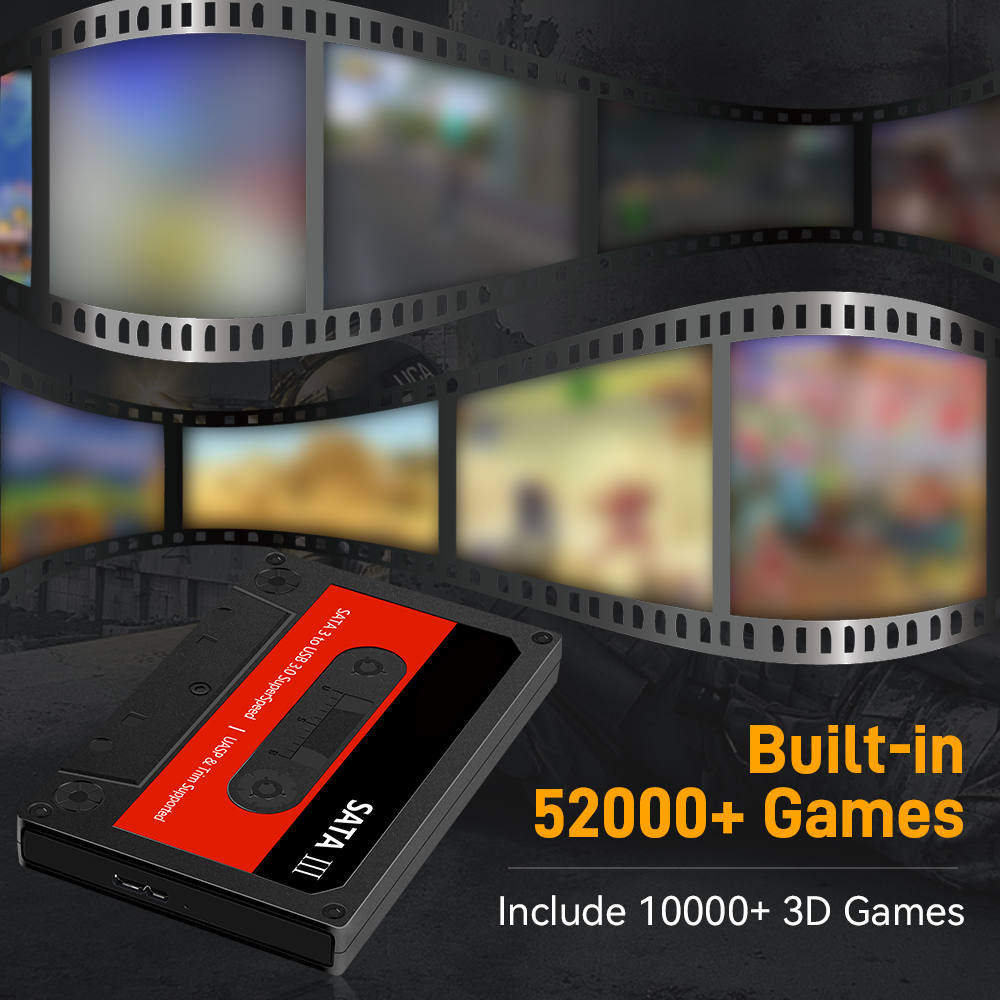 Batocera-エミュレーター,52000の組み込みレトロ - Retro Gaming Hard Drive のレビューと価格