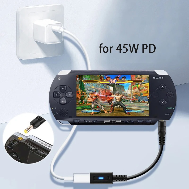 PD タイプ C ケーブル PSP1000 2000 300 - Controller Adapter Usb のレビューと価格