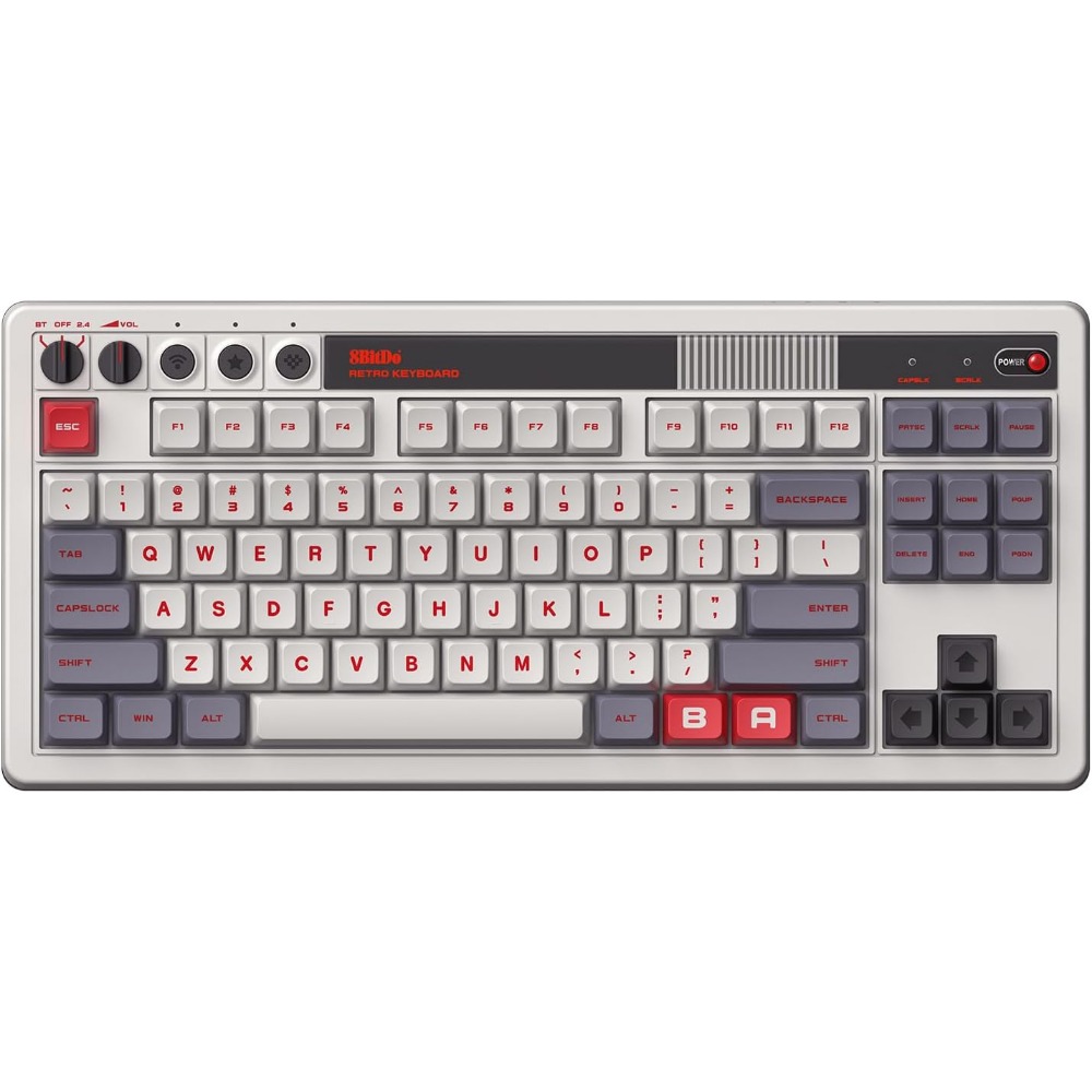 レトロなメカニカルゲーミングキーボード、Bluetooth/ - Retro Gaming Uk のレビューと価格