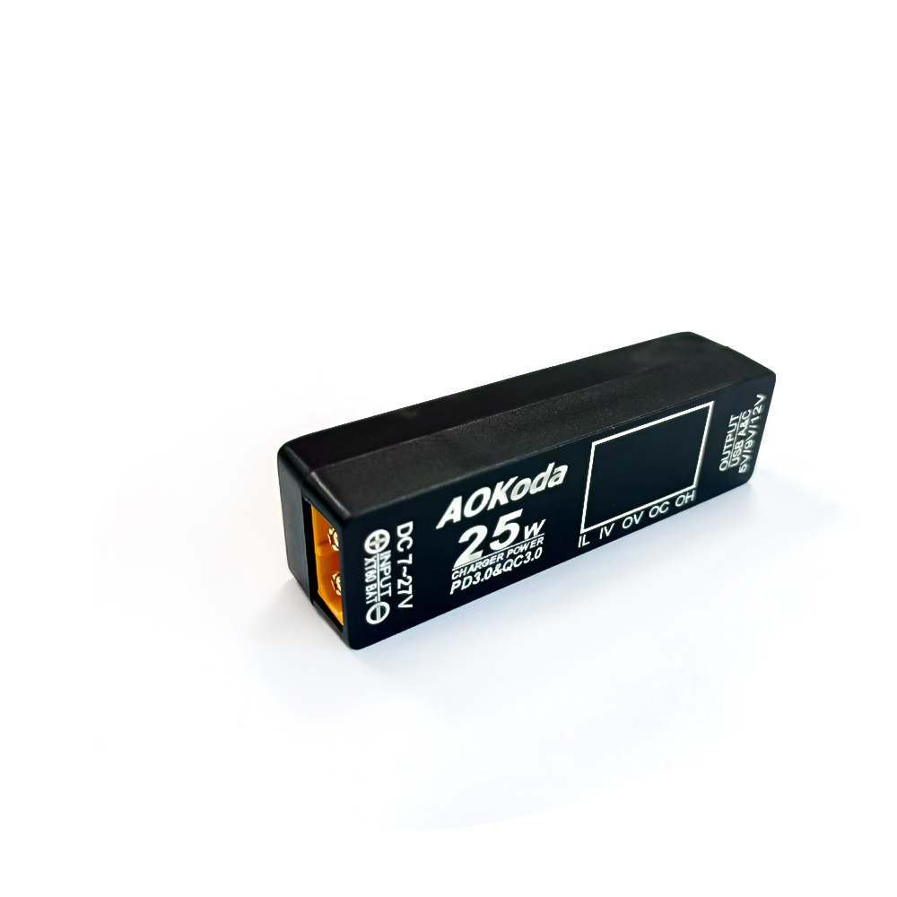 AOKoda XT60 から PD3.0 リポバッテリー急速 - Controller Adapter Usb のレビューと価格