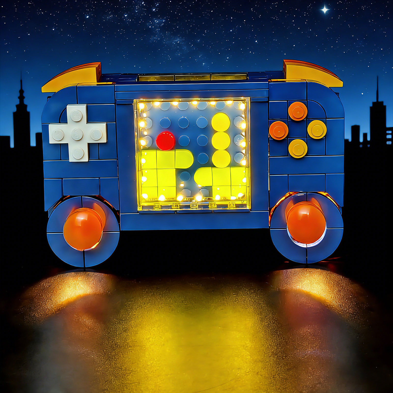 BRIXSPARK LED照明キット レゴ31380用、レト - Retro Gaming Lego のレビューと価格