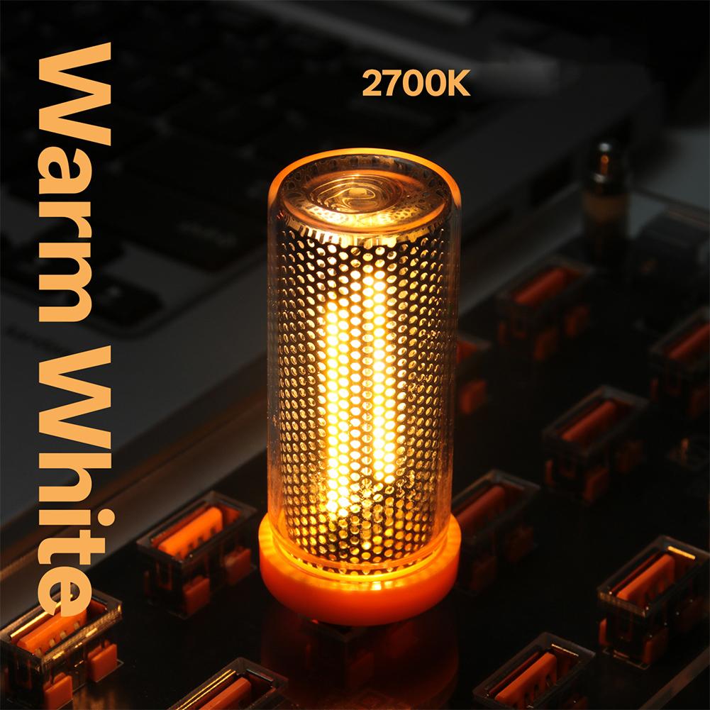 RGB LED ニキシー管ライト レトロ USB 装飾ランプ - Retro Gaming Corps のレビューと価格