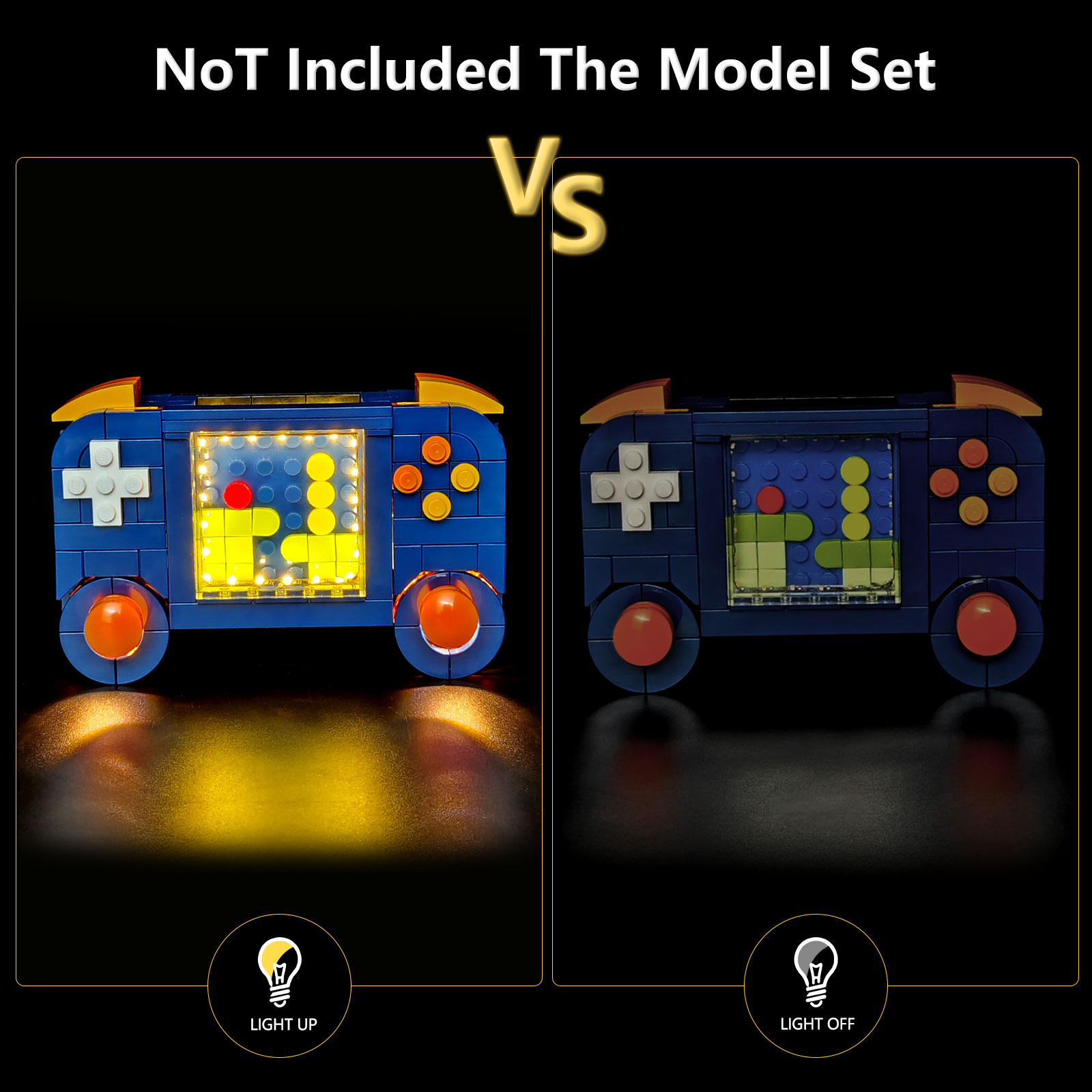 LYBMTWF LED照明キット レゴ31380レトロゲーム - Retro Gaming Lego のレビューと価格