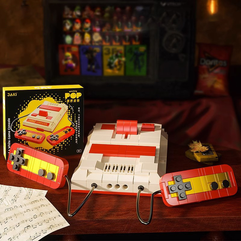 クリエイティブレトロ電子タイプライターゲームコンソールウォー - Retro Gaming Lego のレビューと価格