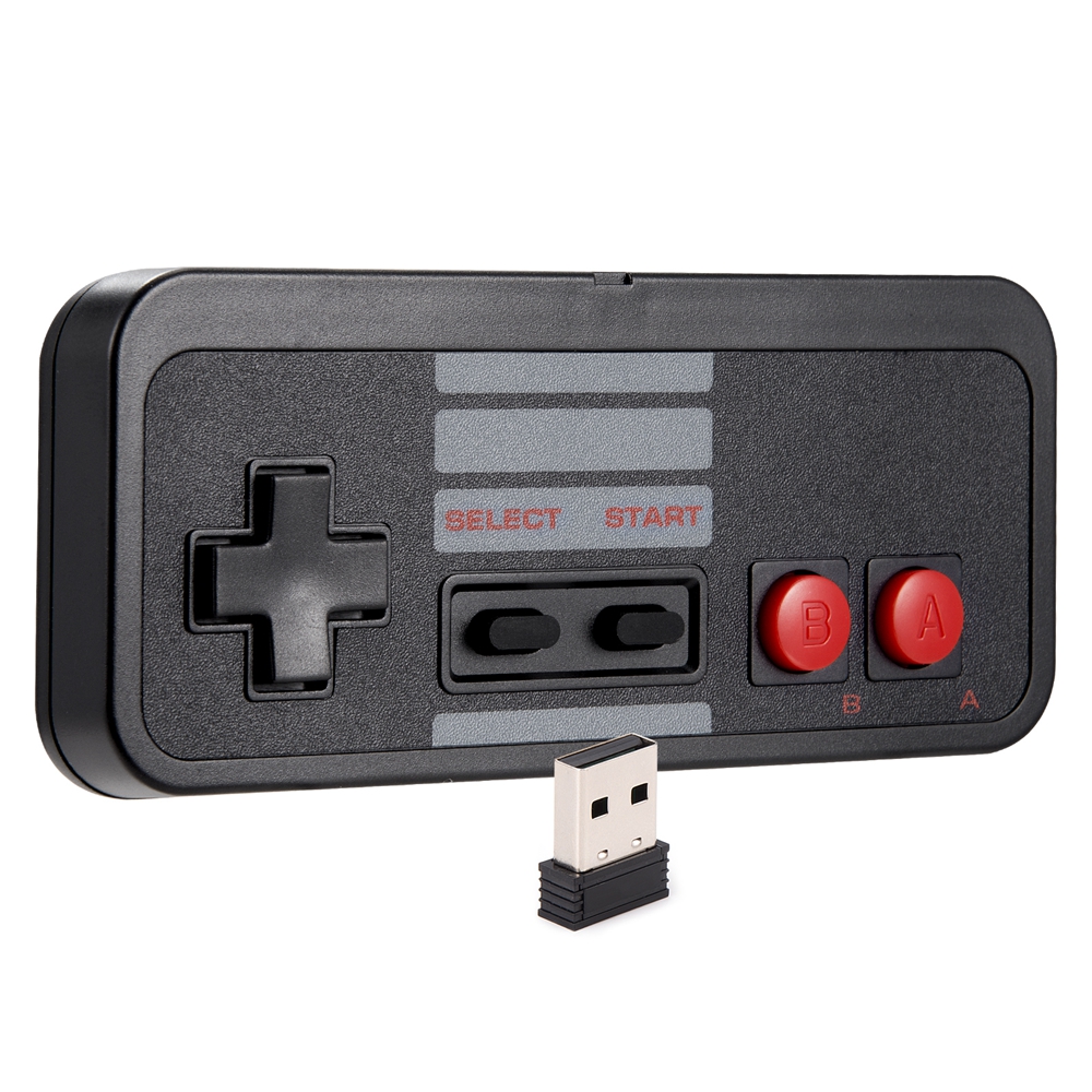 Nesゲーム用の2.4 ghzワイヤレスコントローラー,wi - Retro Gaming Usb のレビューと価格