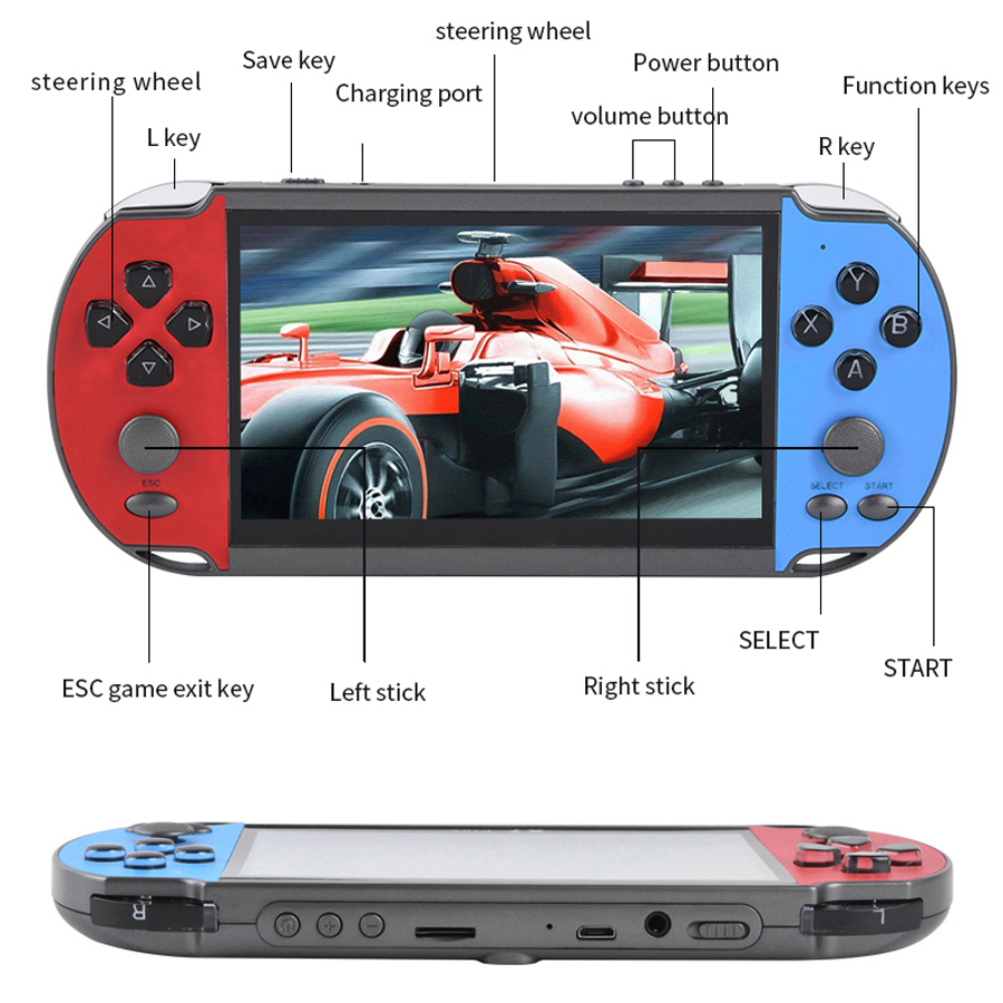 子供のためのレトロなポータブルビデオゲームコンソール,ゲーム - Retro Gaming Usb のレビューと価格