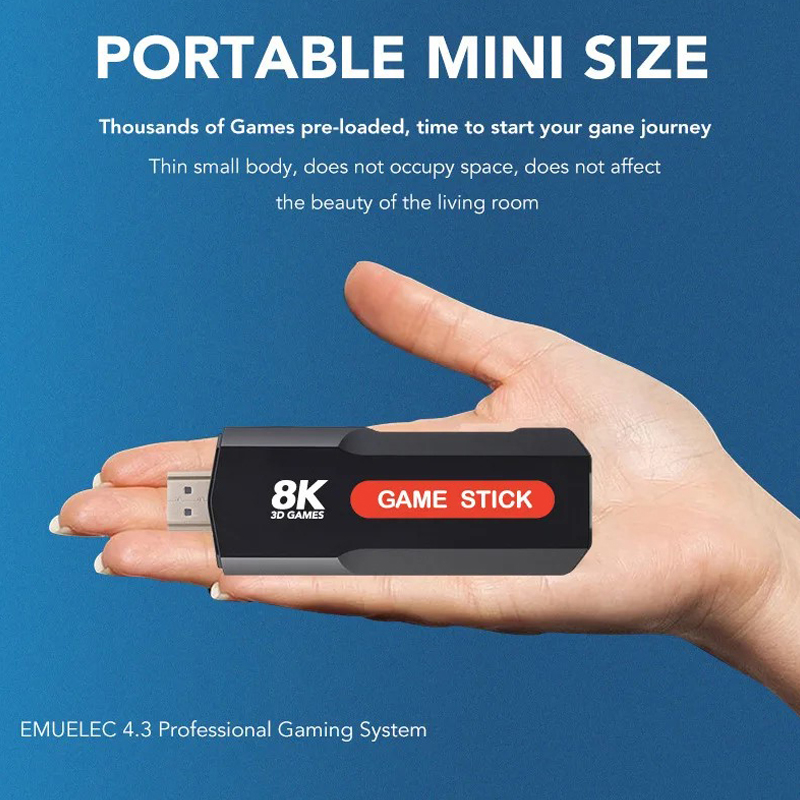 X2ゲームスティックHD 4K 8K 3Dコンソール デュア - Retro Gaming Usb のレビューと価格