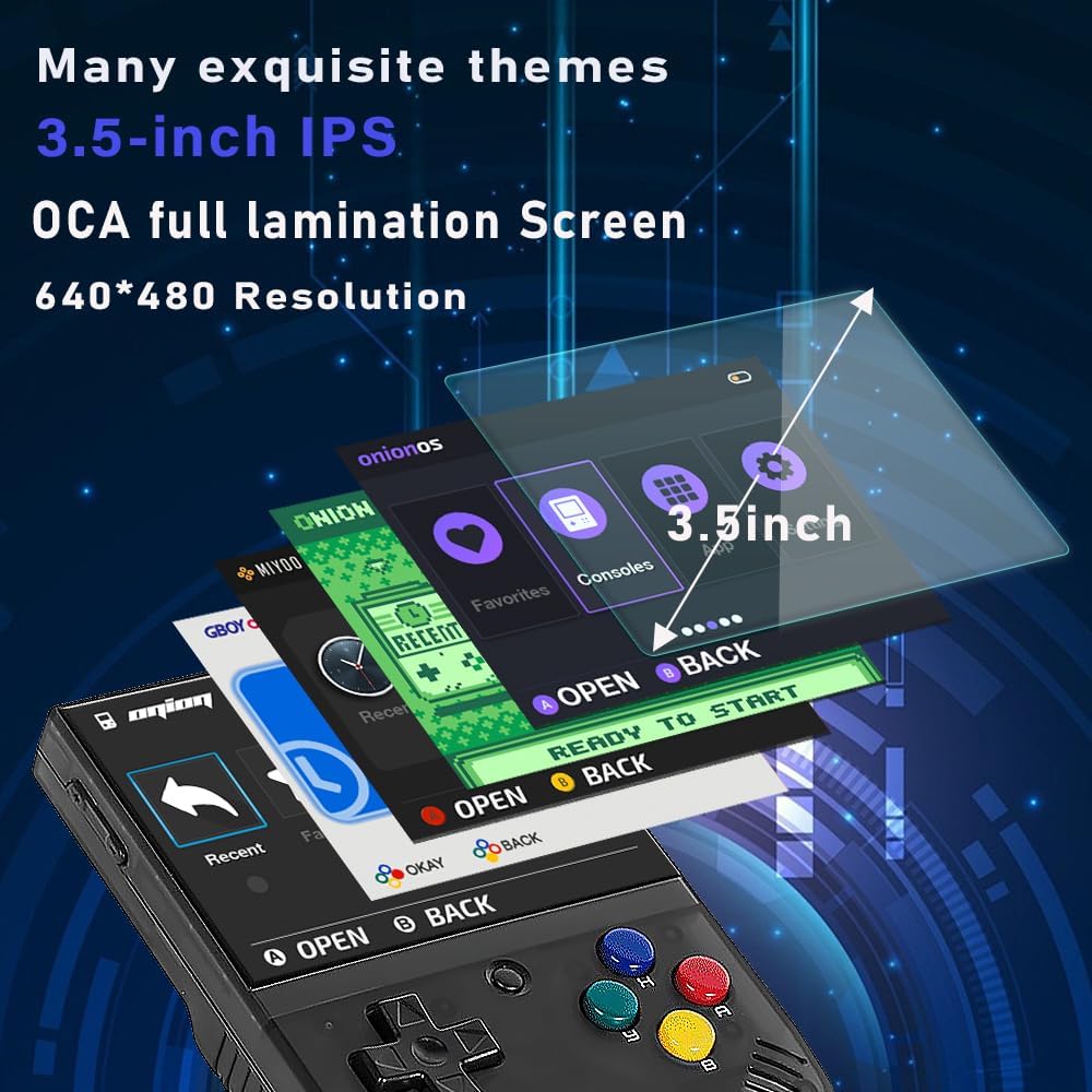 MIYOO ミニプラスポータブルレトロハンドヘルドゲームコン - Retro Gaming Usb のレビューと価格