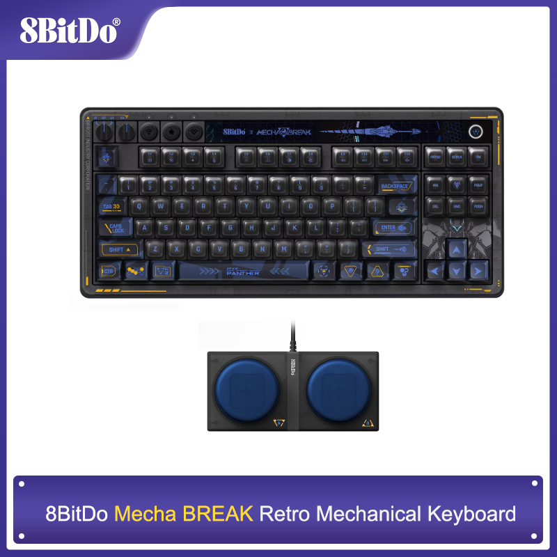 8BitDo レトロ 87 メカニカル キーボード - Me - Retro Gaming Usb のレビューと価格
