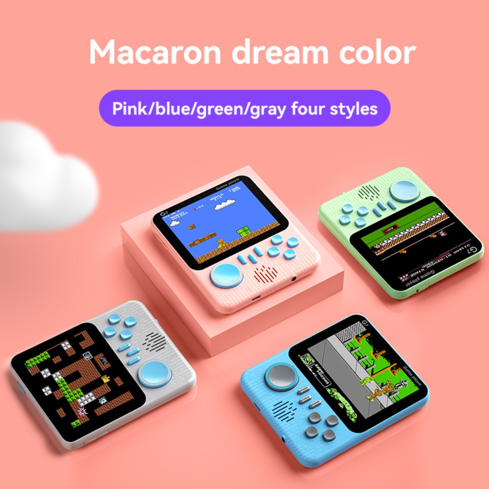 G7 レトロハンドヘルドゲームコンソール、3.5インチLCD - Retro Gaming Usb のレビューと価格